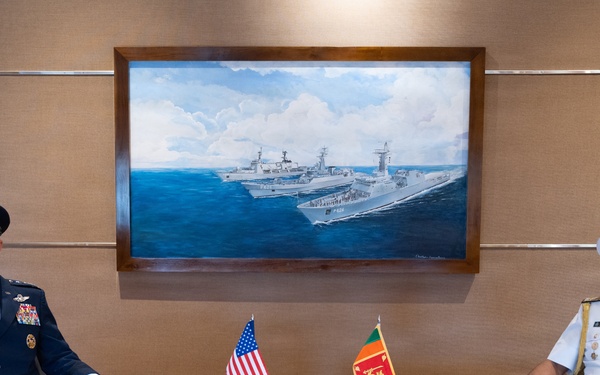 Pacific Air Forces Commander visits Sri Lanka