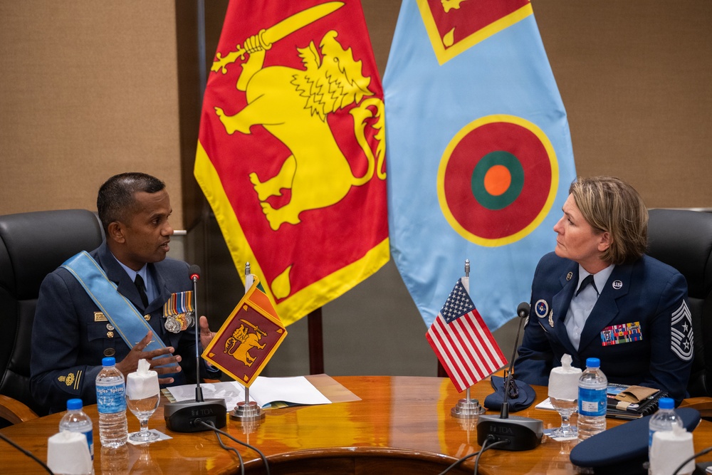 Pacific Air Forces Commander visits Sri Lanka