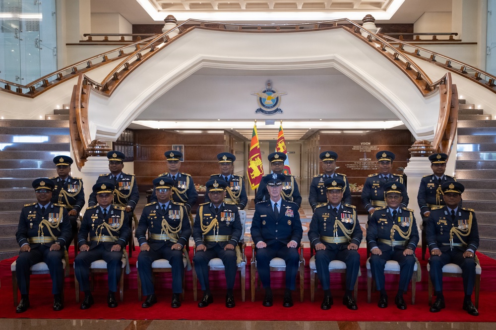 Pacific Air Forces Commander visits Sri Lanka