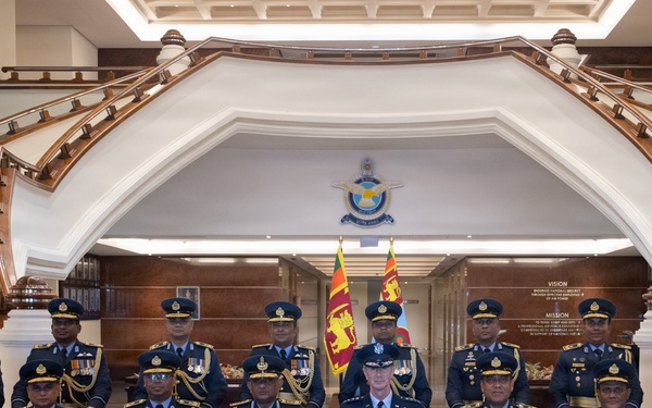 Pacific Air Forces Commander visits Sri Lanka