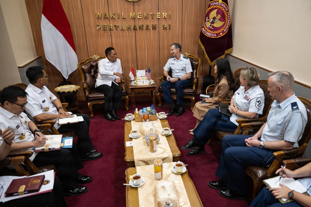 Pacific Air Forces Commander visits Indonesia