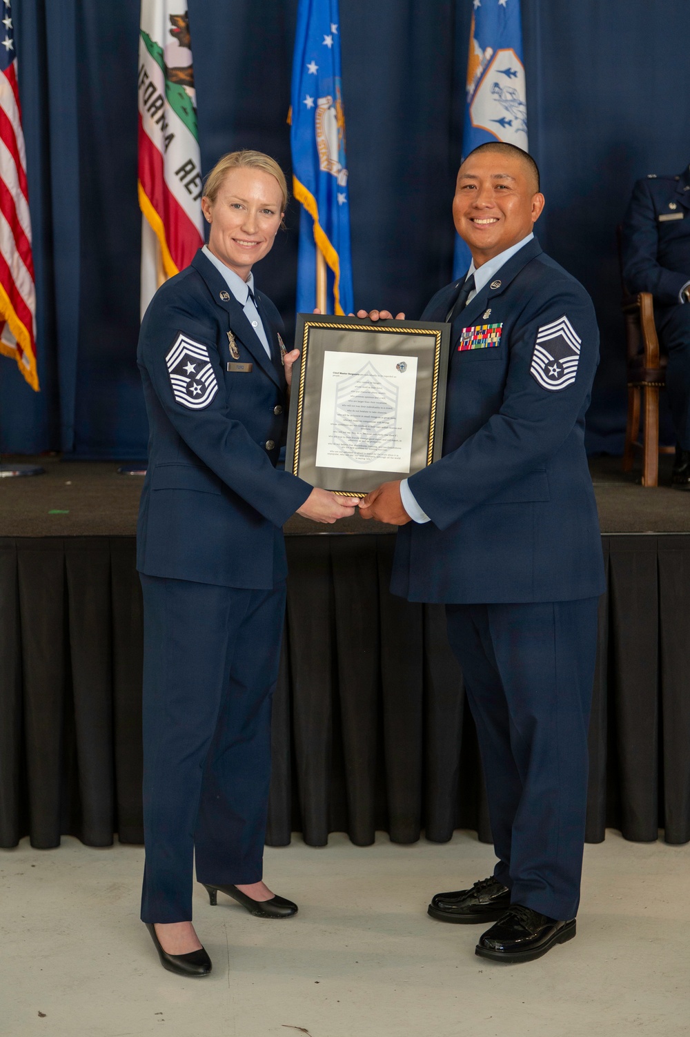 CMSgt Roni Ilada Promotion
