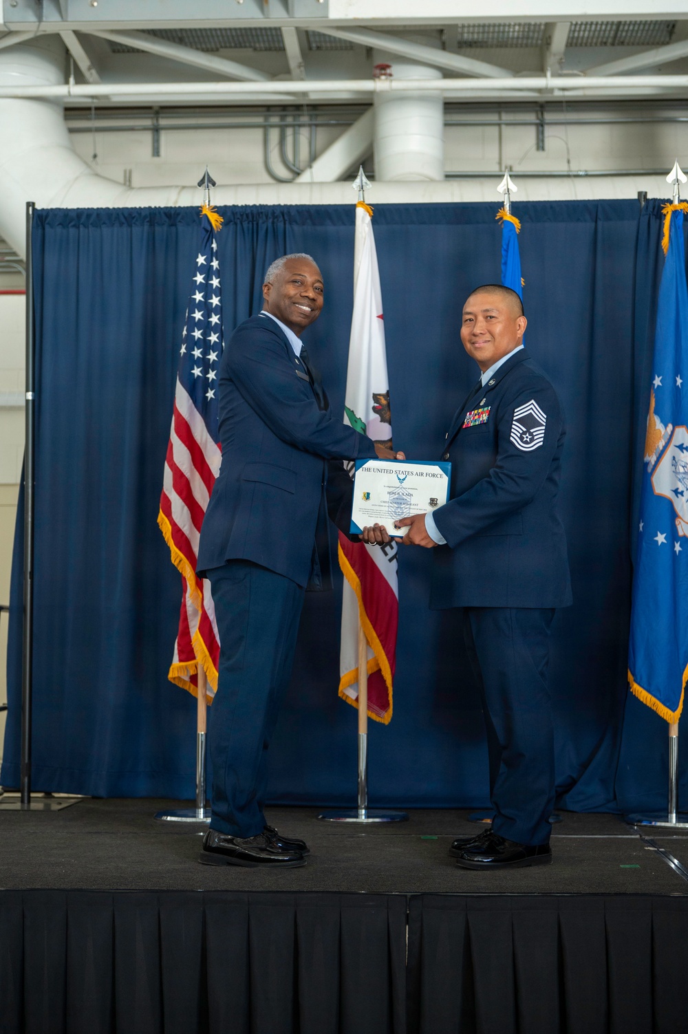 CMSgt Roni Ilada Promotion
