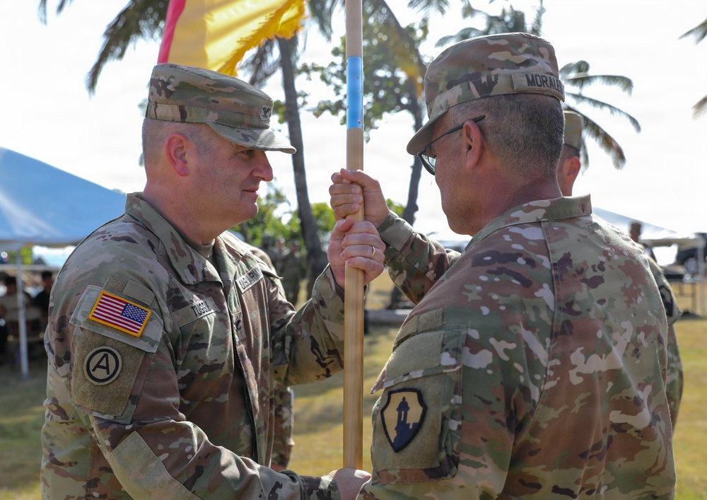 CRG Conducts Change of Command ceremony