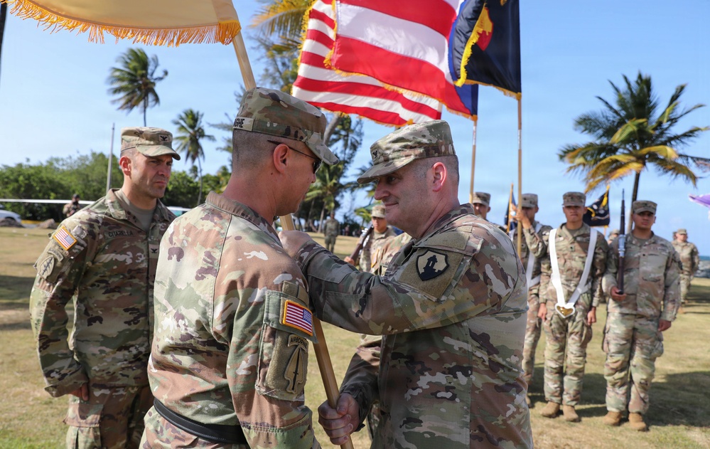 CRG Conducts Change of Command ceremony