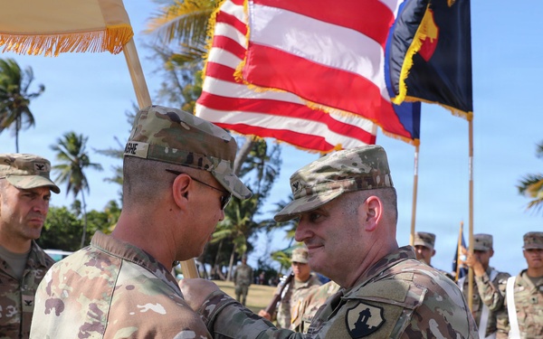CRG Conducts Change of Command ceremony