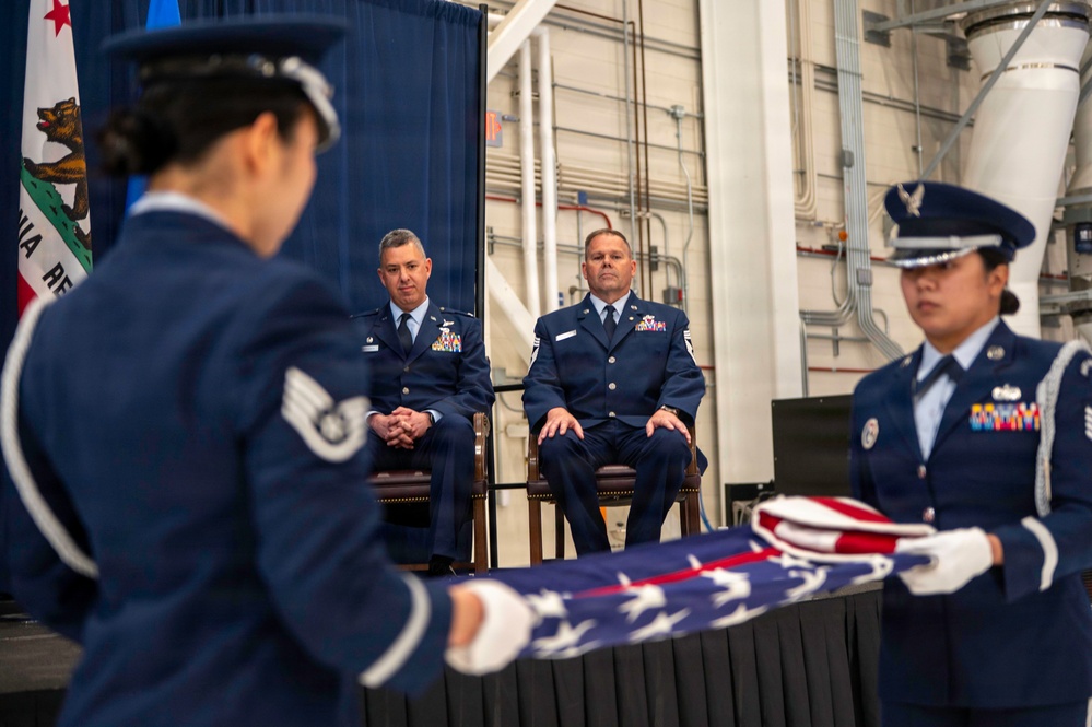CMSgt. Wayne Southam Retirement Ceremony