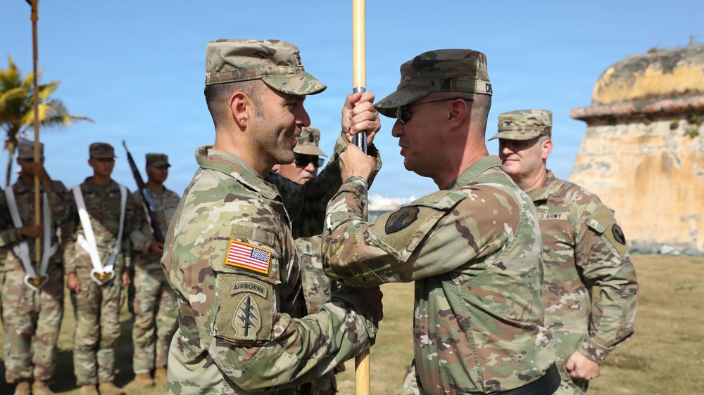 CRG Conducts Change of Command ceremony