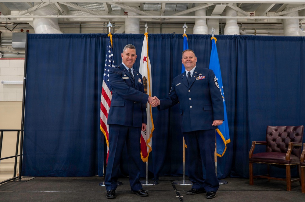 CMSgt. Wayne Southam Retirement Ceremony