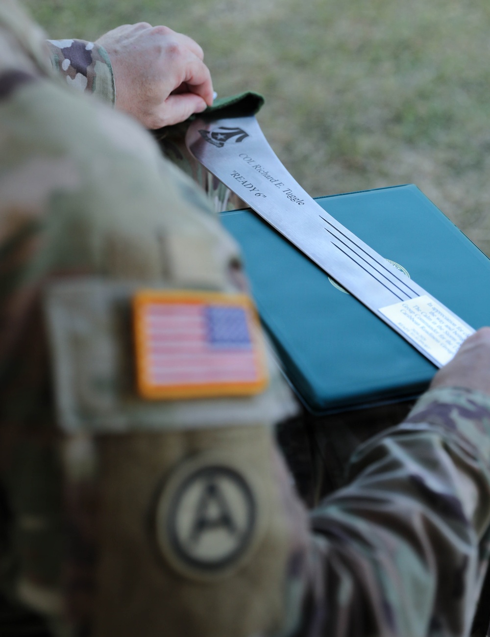 CRG Conducts Change of Command ceremony