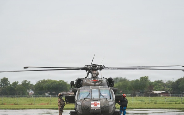 Texas National Guard Prepares Black Hawk for Severe Weather Response