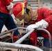 USCGC Eagle crew conducts firefighting training