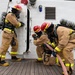 USCGC Eagle crew conducts firefighting training