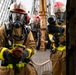 USCGC Eagle crew conducts firefighting training