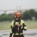 Texas National Guard Aircrew Member Observes Flight Operations