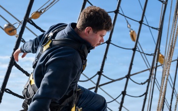 USCGC Eagle underway