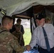 U.S. Representative Derrick Van Orden Visits 135th Medical Company Area Support during Annual Training
