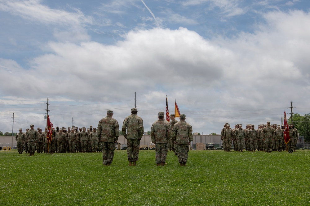 643rd Regional Support Group Change of Command