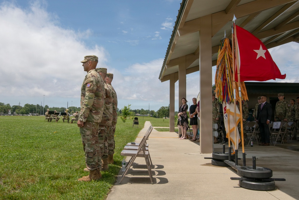 643rd Regional Support Group Change of Command