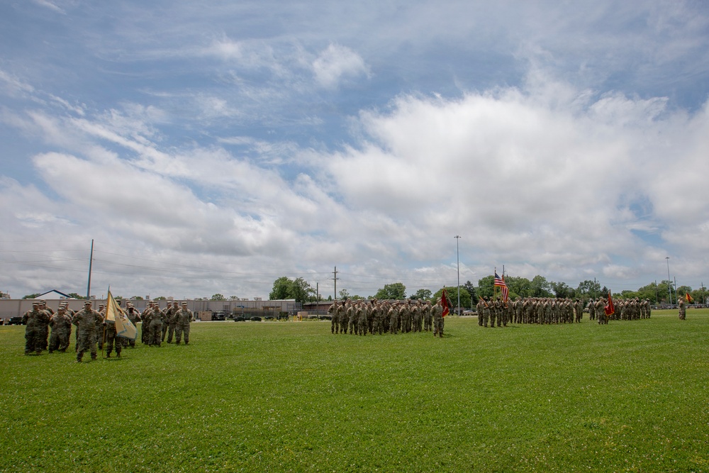 643rd Regional Support Group Change of Command