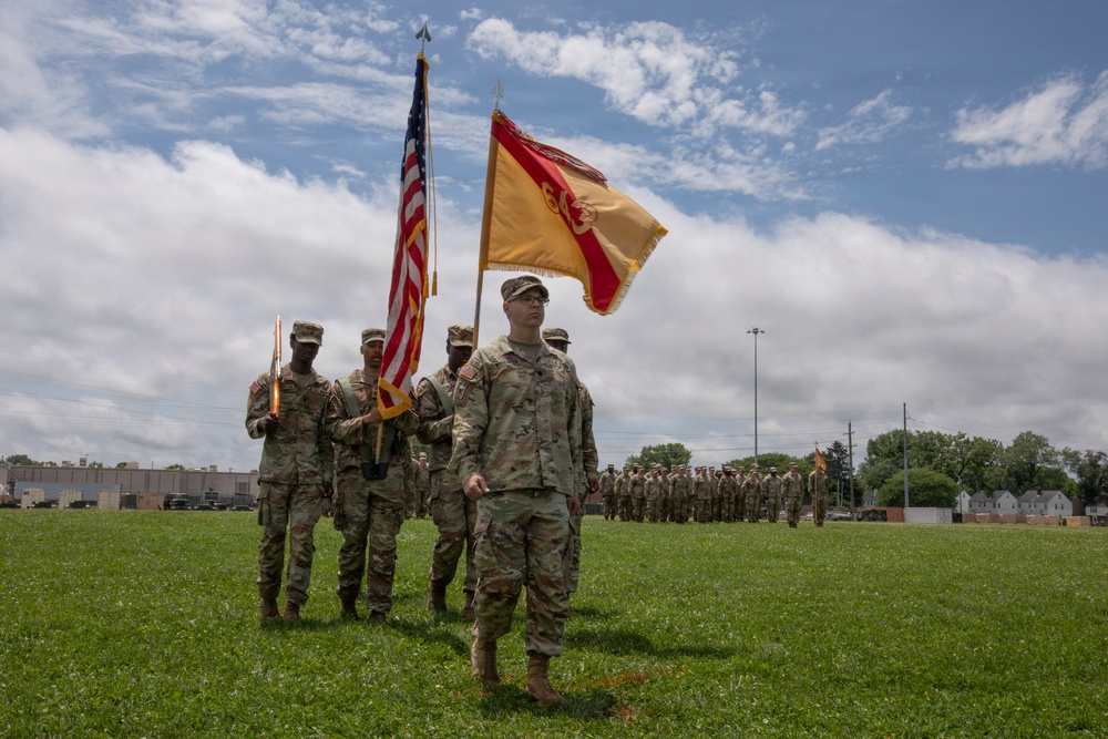 643rd Regional Support Group Change of Command