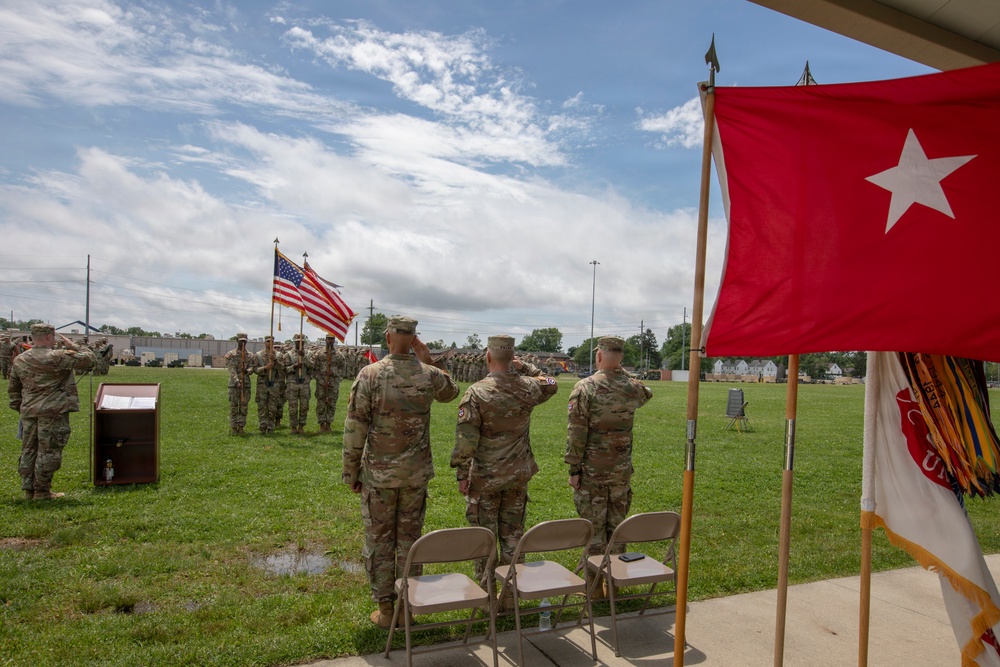 643rd Regional Support Group Change of Command