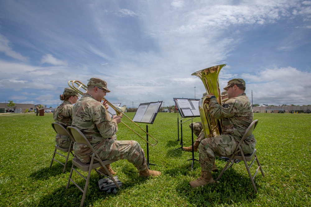 643rd Regional Support Group Change of Command
