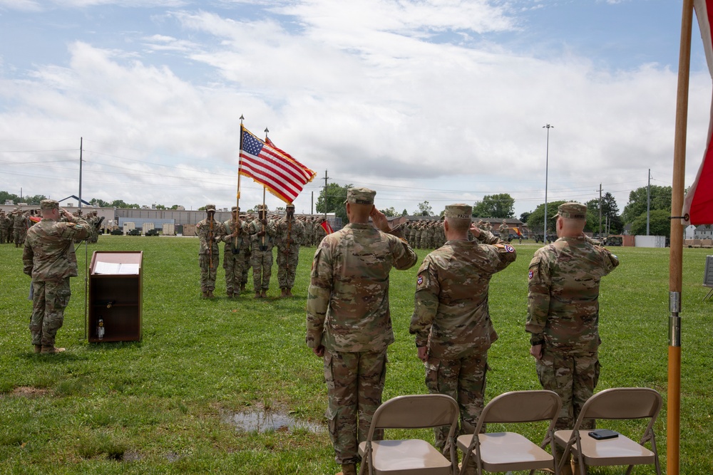 643rd Regional Support Group Change of Command