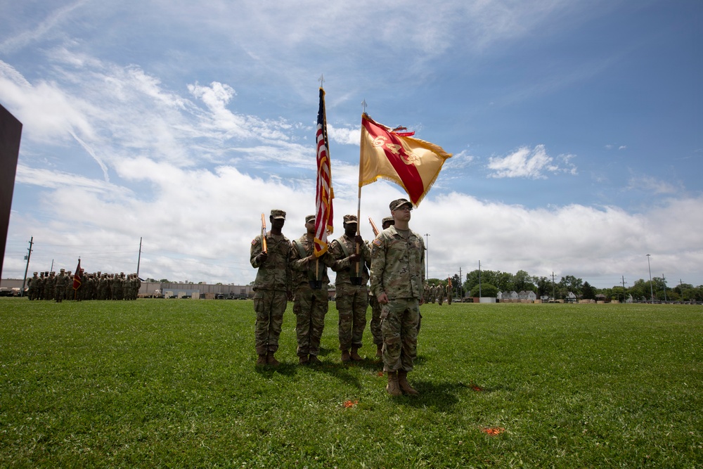643rd Regional Support Group Change of Command