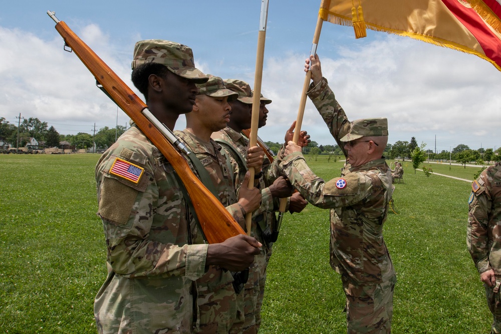 643rd Regional Support Group Change of Command