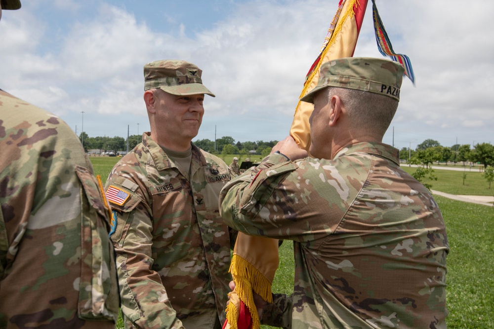 643rd Regional Support Group Change of Command