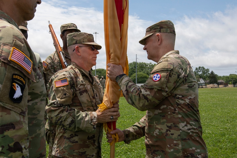 643rd Regional Support Group Change of Command