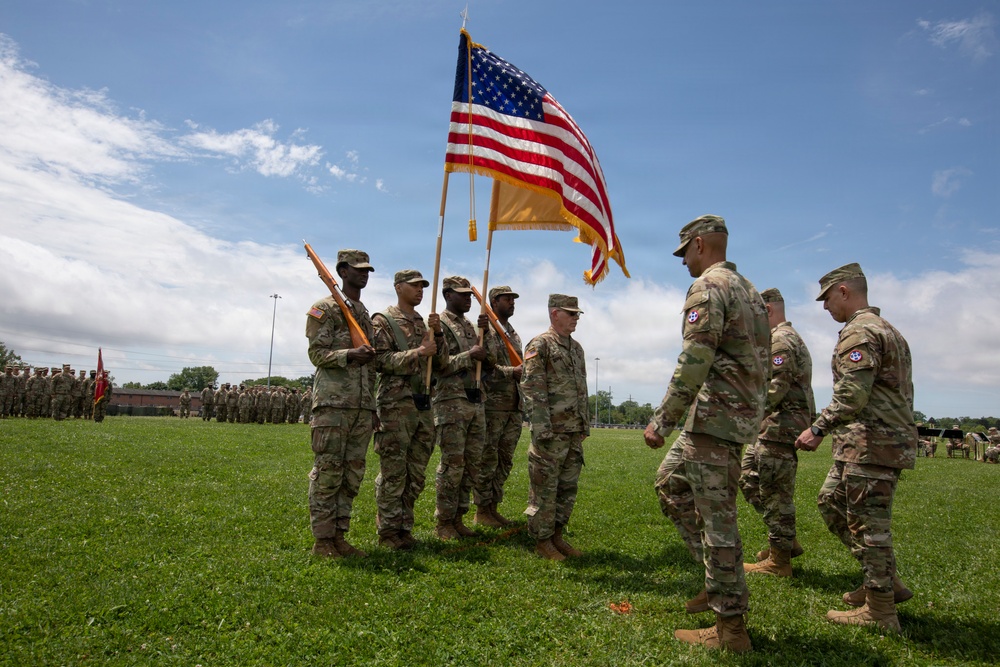 643rd Regional Support Group Change of Command