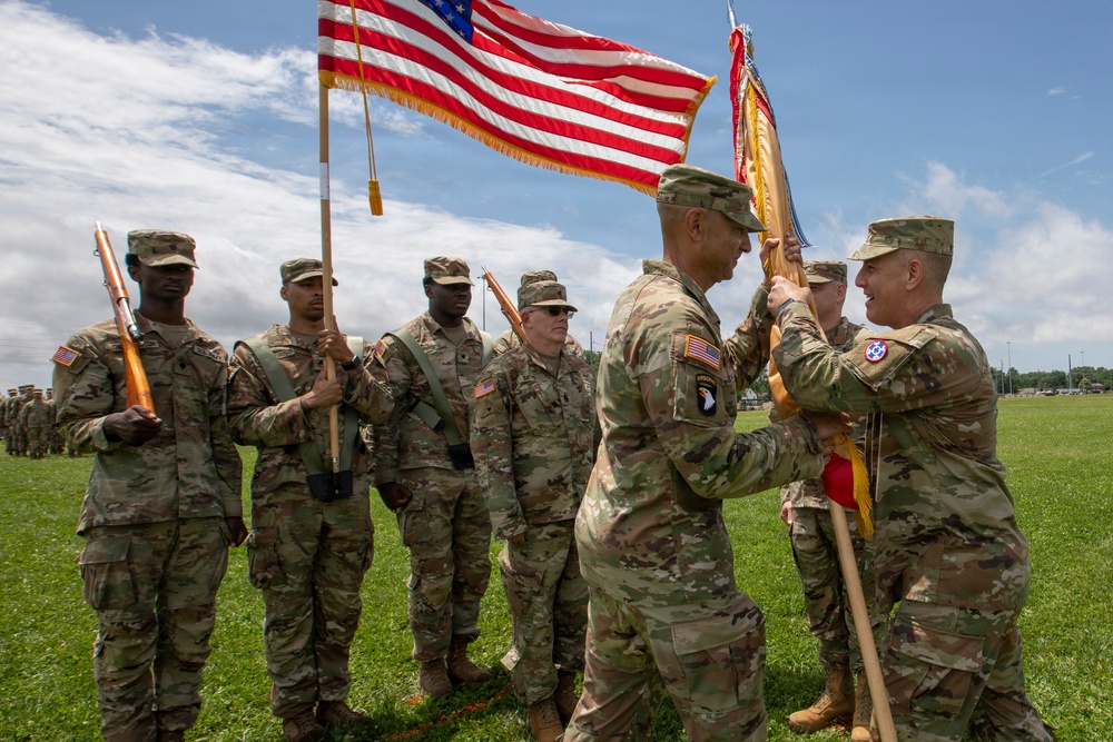 643rd Regional Support Group Change of Command