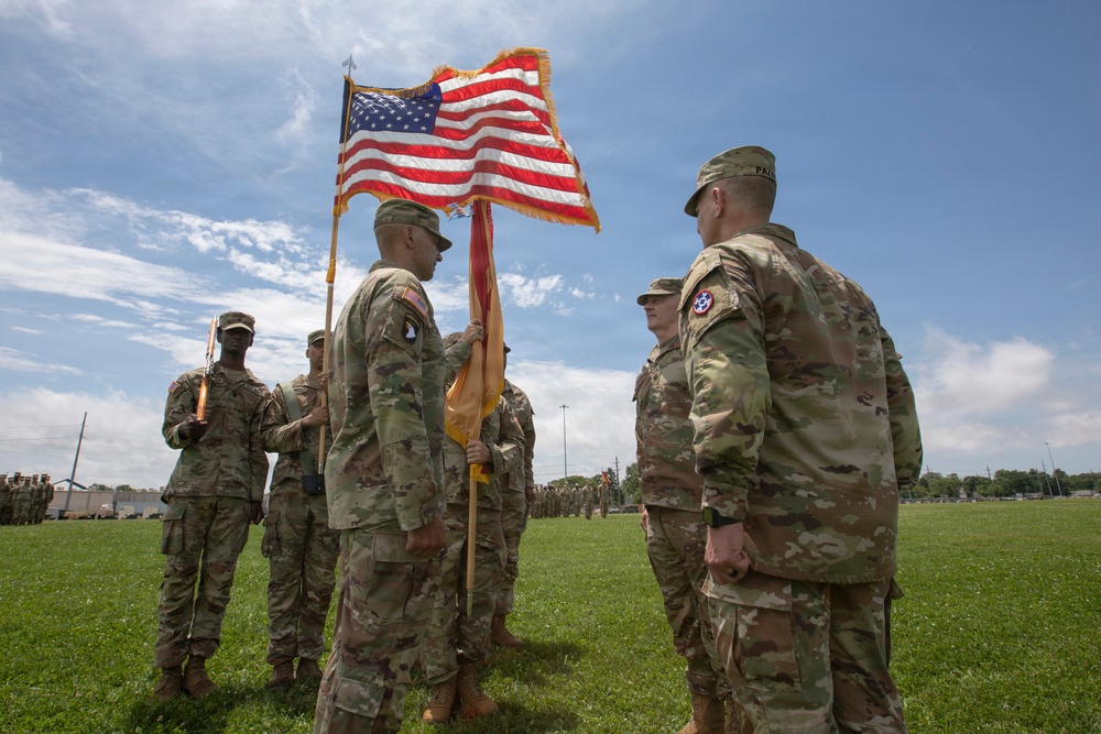 643rd Regional Support Group Change of Command