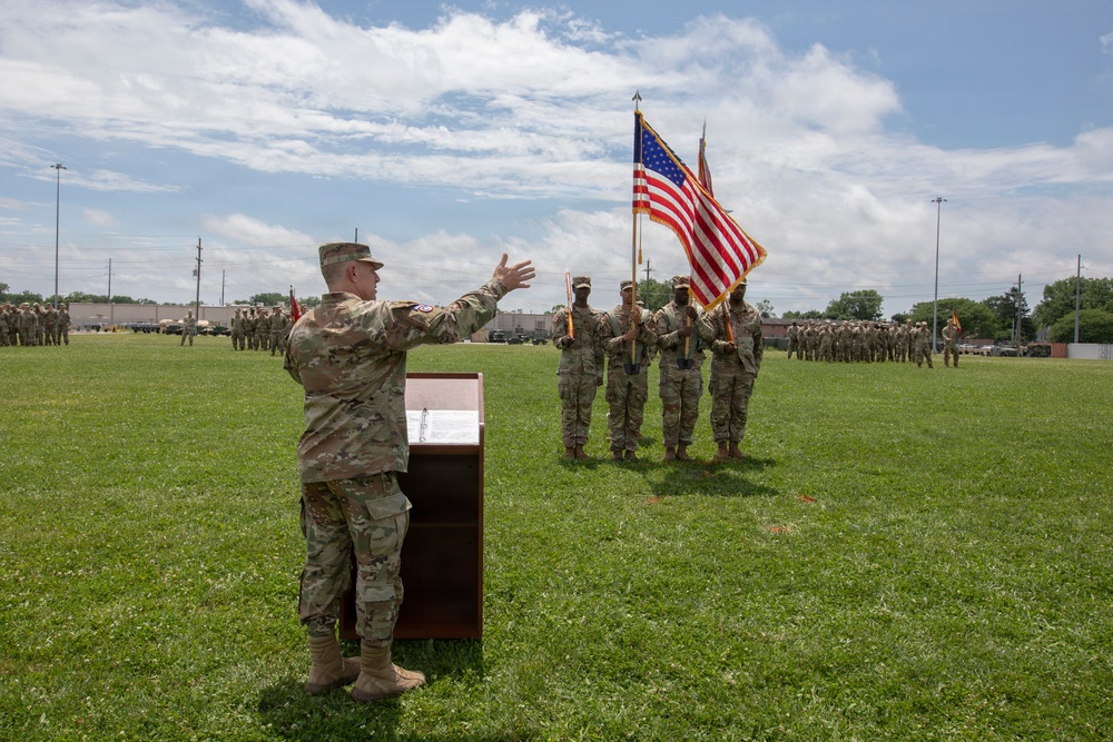643rd Regional Support Group Change of Command