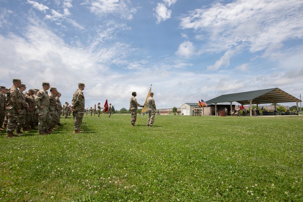 643rd Regional Support Group Change of Command