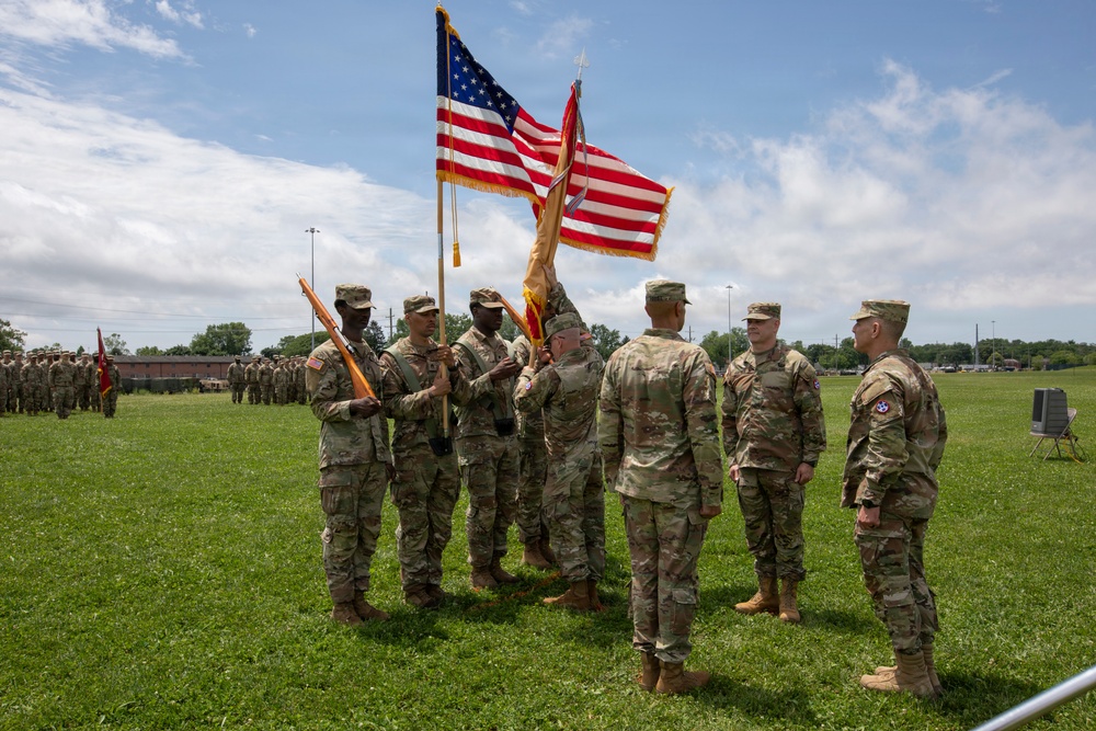 643rd Regional Support Group Change of Command
