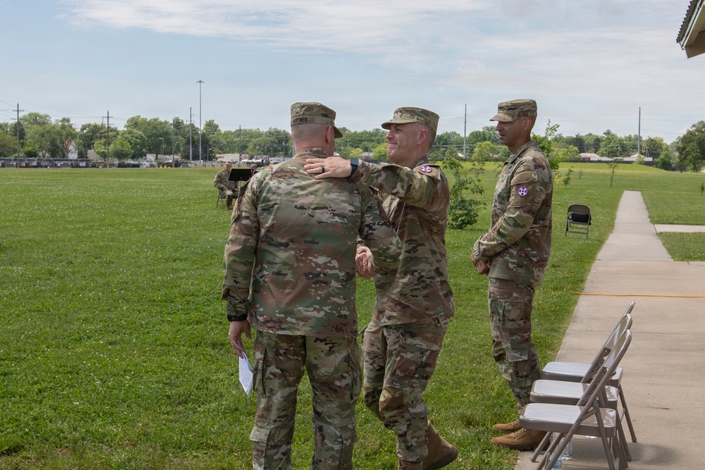643rd Regional Support Group Change of Command