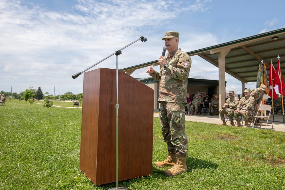 643rd Regional Support Group Change of Command