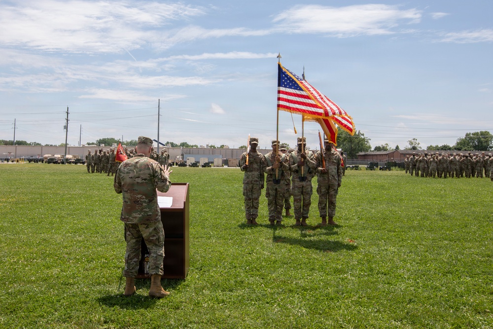 643rd Regional Support Group Change of Command
