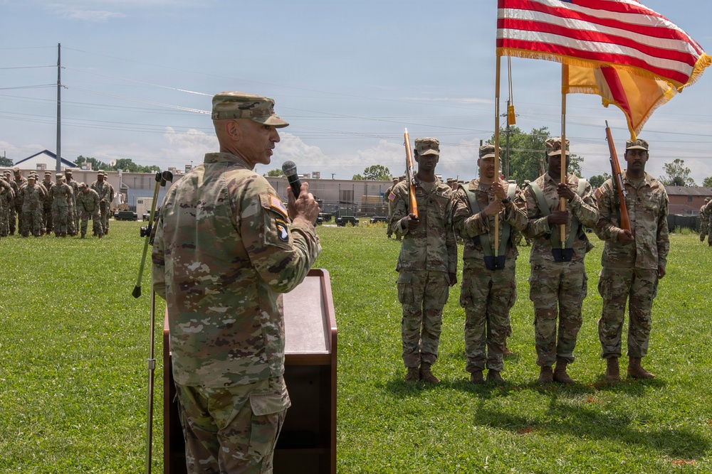 643rd Regional Support Group Change of Command