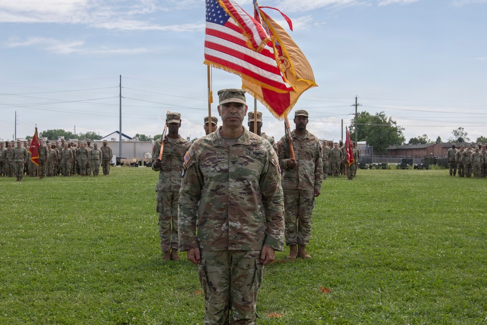 643rd Regional Support Group Change of Command