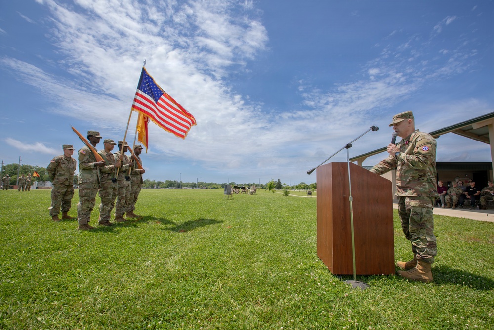 643rd Regional Support Group Change of Command