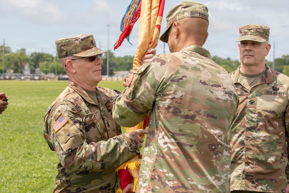 643rd Regional Support Group Change of Command