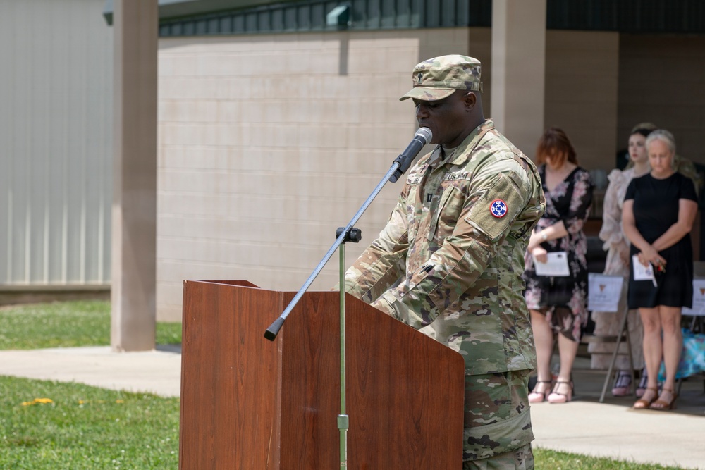 643rd Regional Support Group Change of Command
