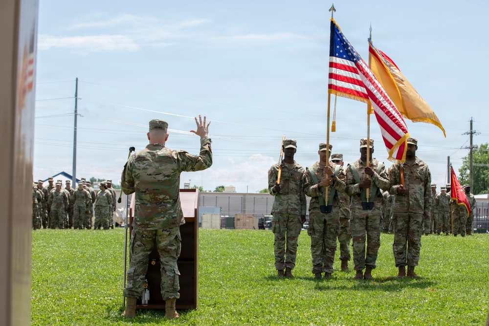 643rd Regional Support Group Change of Command