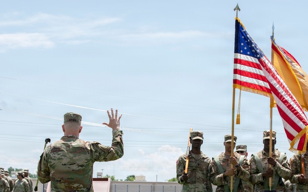 643rd Regional Support Group Change of Command