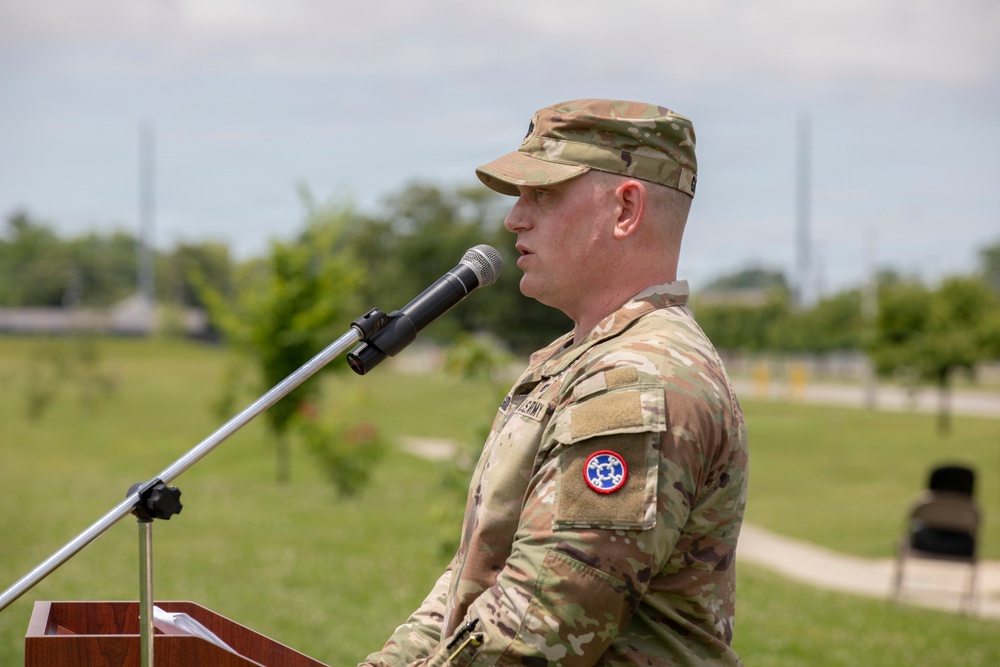 643rd Regional Support Group Change of Command