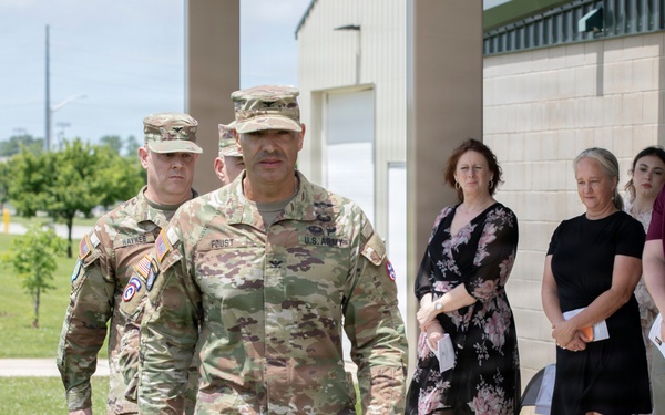 643rd Regional Support Group Change of Command